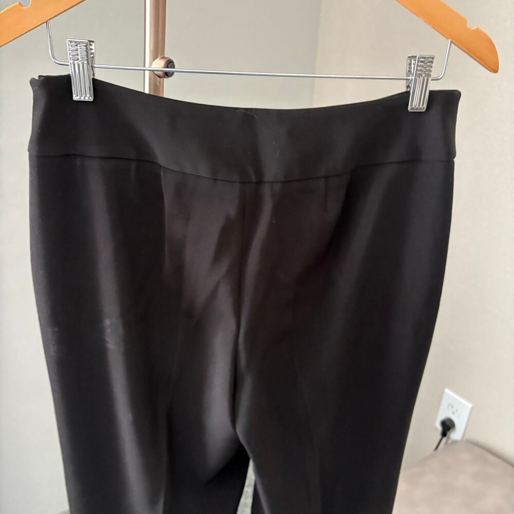 WHBM Black Legacy Boot Leg Dress Trouser Pants Size 6 Regular - Picture 5 of 7